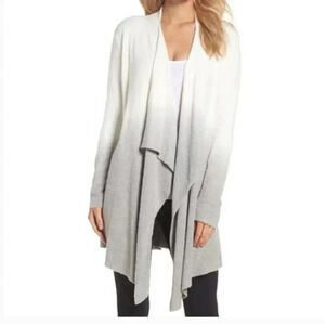 Barefoot Dreams CozyChic Lite Calypso Wrap Open Front Cardigan S/M